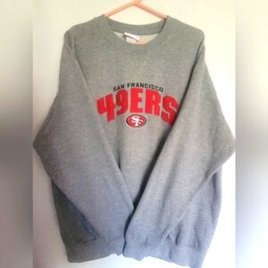 San Francisco 49ers Vintage 90s Gray Sweatshirt